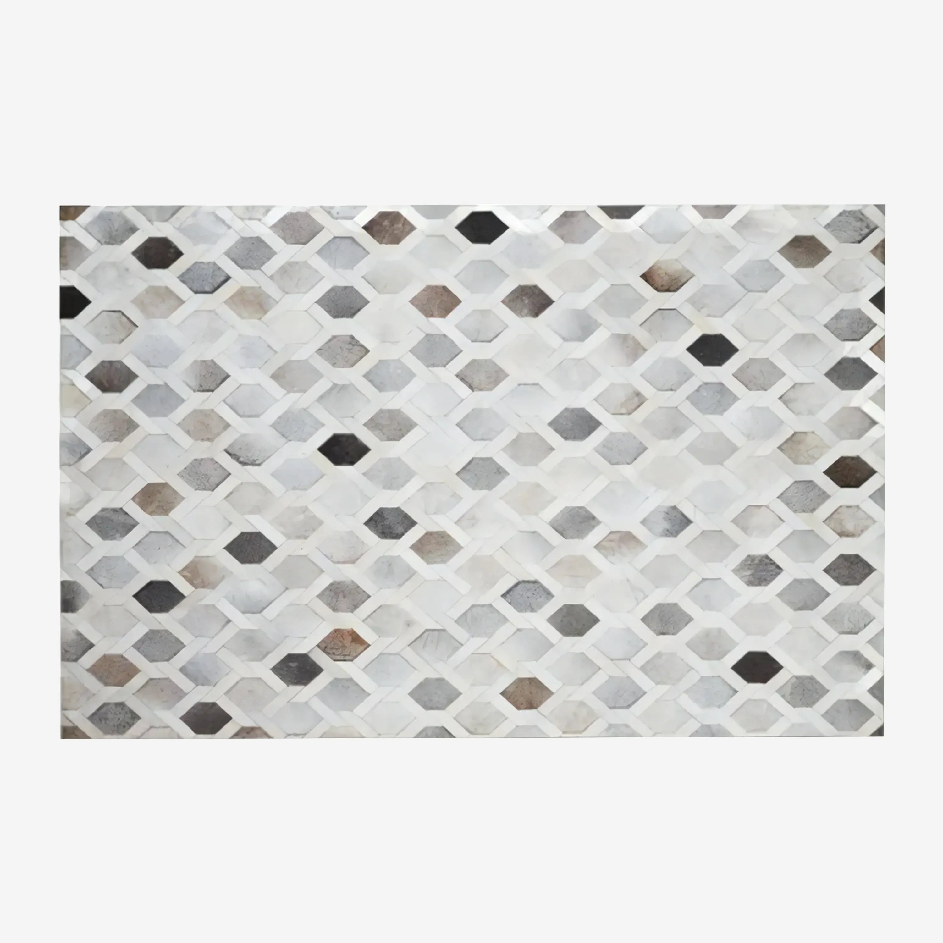 Rabat Cow Hide Rug